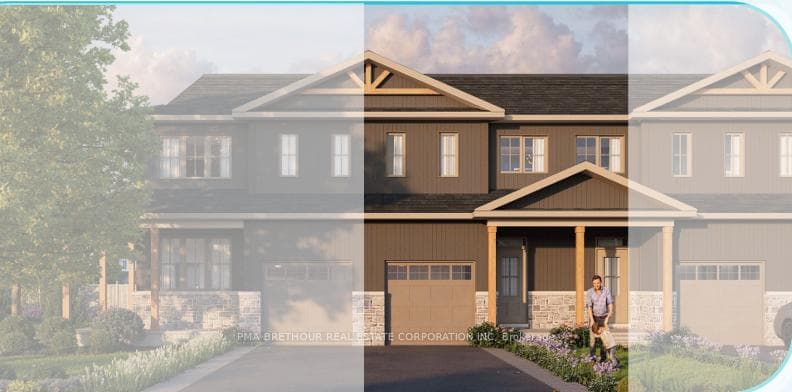 Builder's sketch of front of house