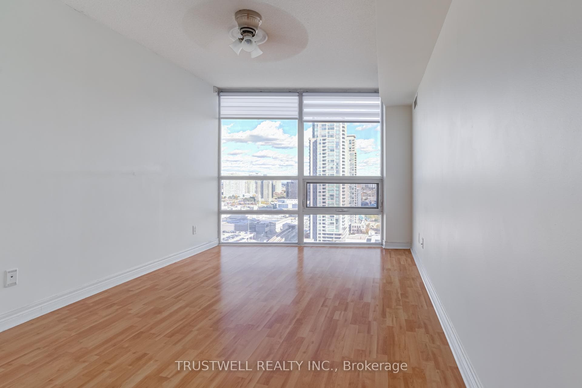 Primary Bedroom with Floor to Ceiling Windows