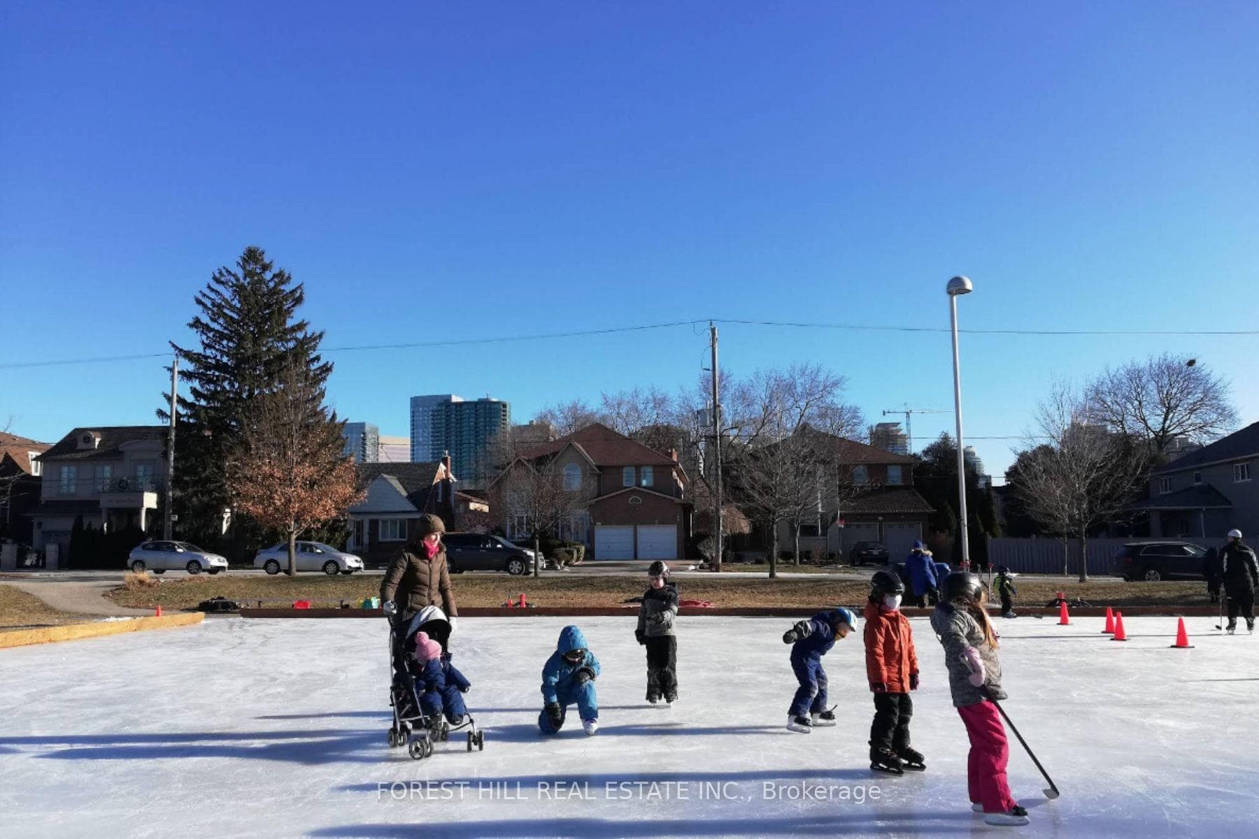 Winter Skating At Edithvale Park