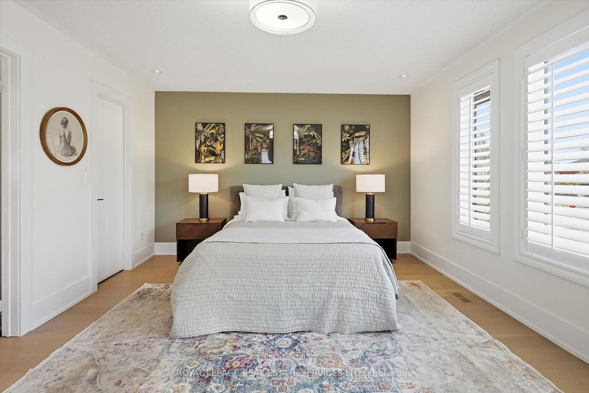 Primary Bdrm w/Additional Closet & Cal. Shutters