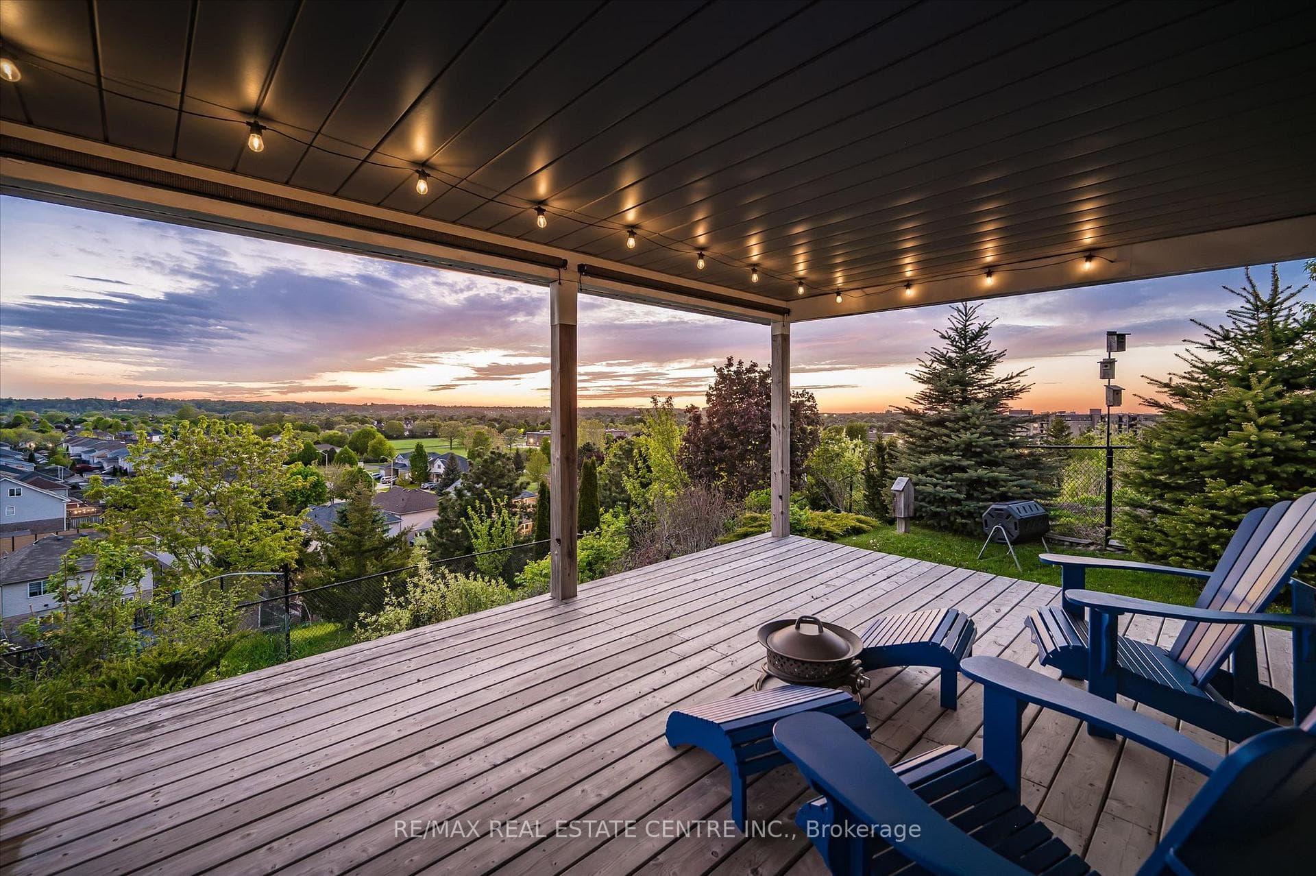 Panoramic Backyard Views