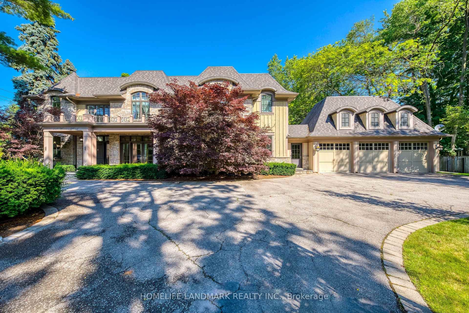 3 Car Garage and Circle Drive way
