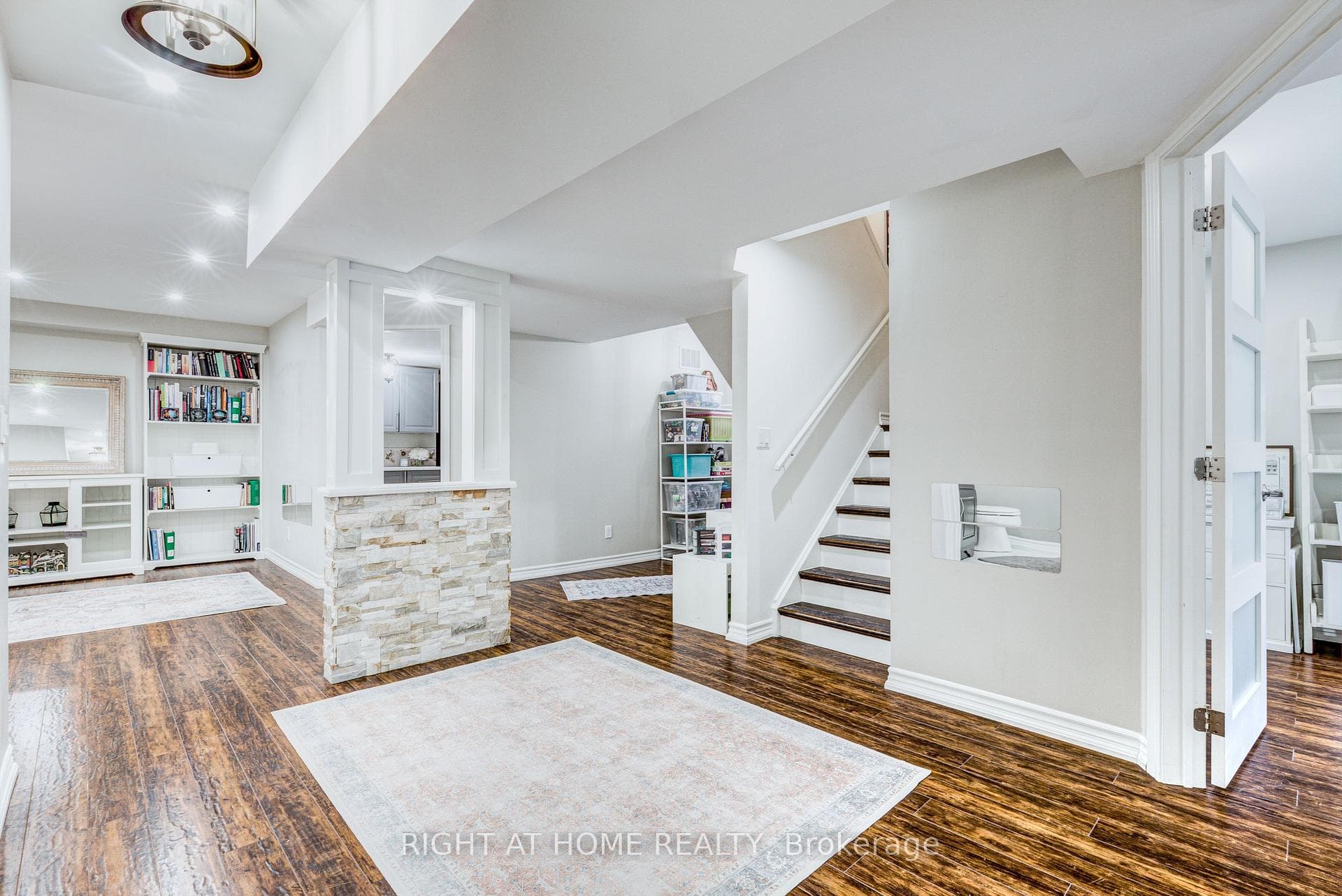 Open Concept Fully Finished Basement