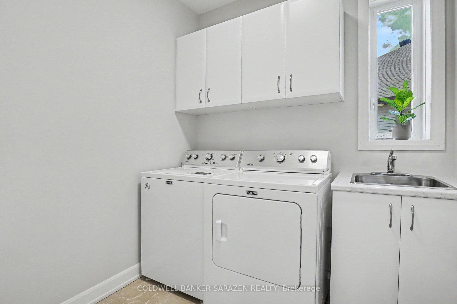 main floor laundry room