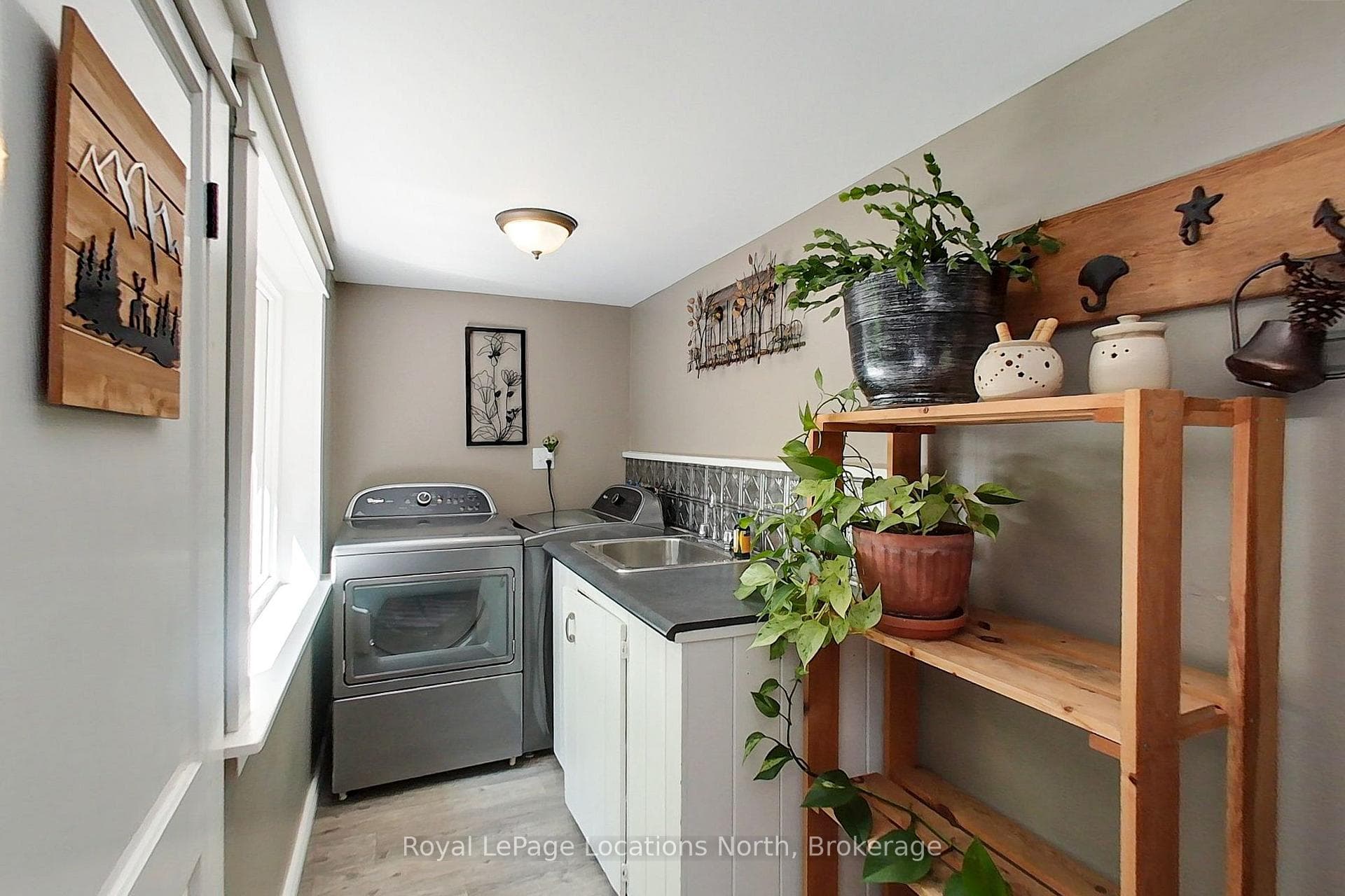main floor laundry