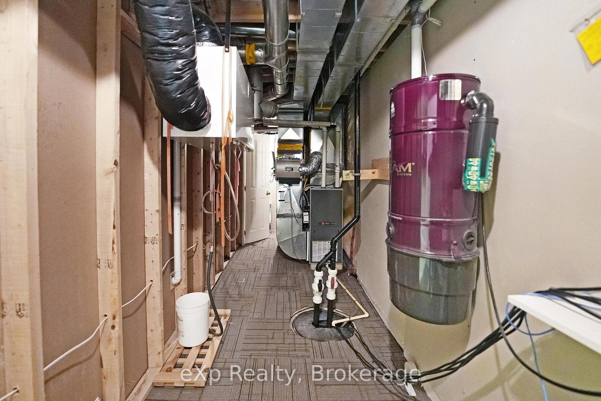 Organized utility room