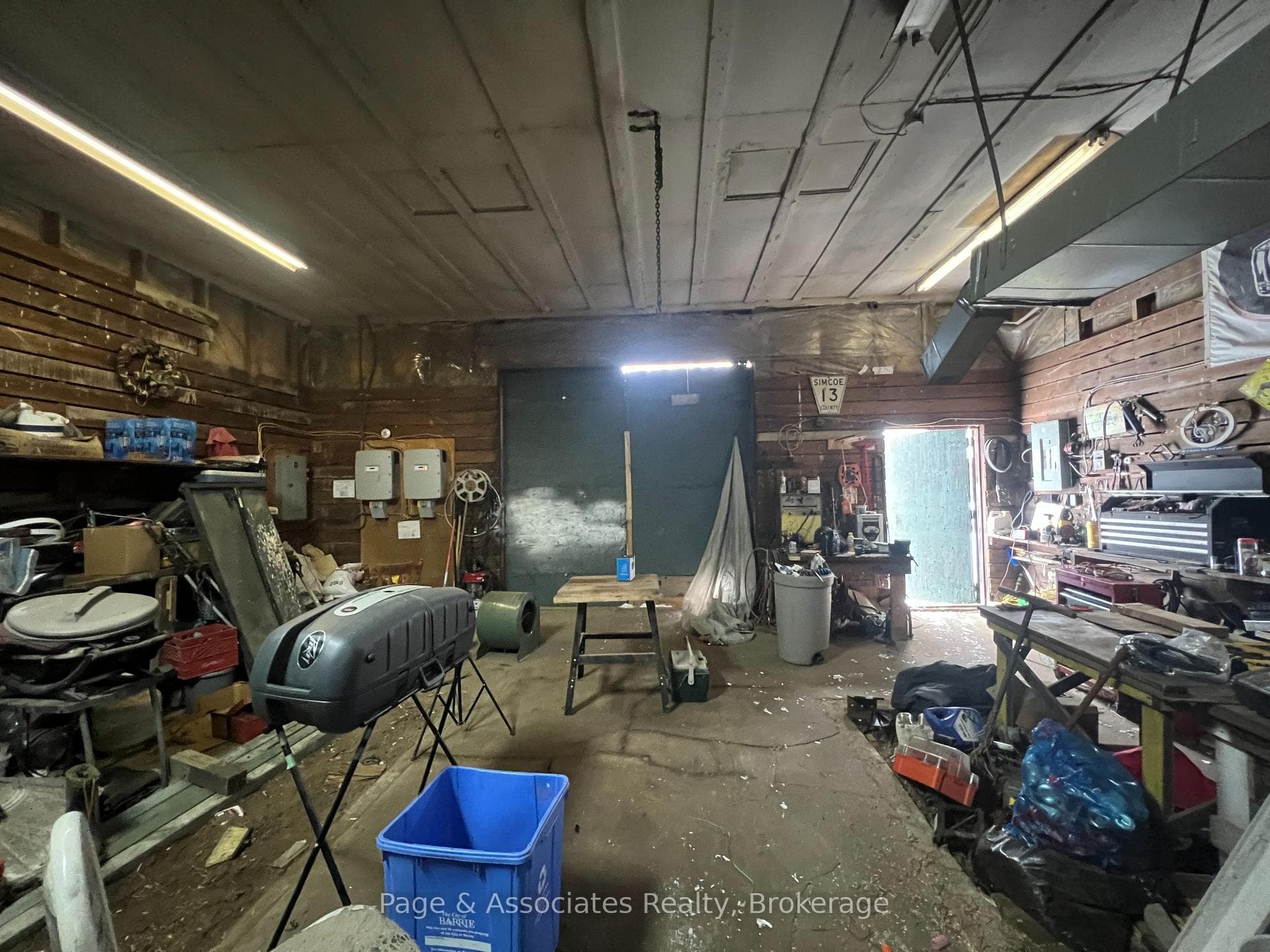 Garage interior
