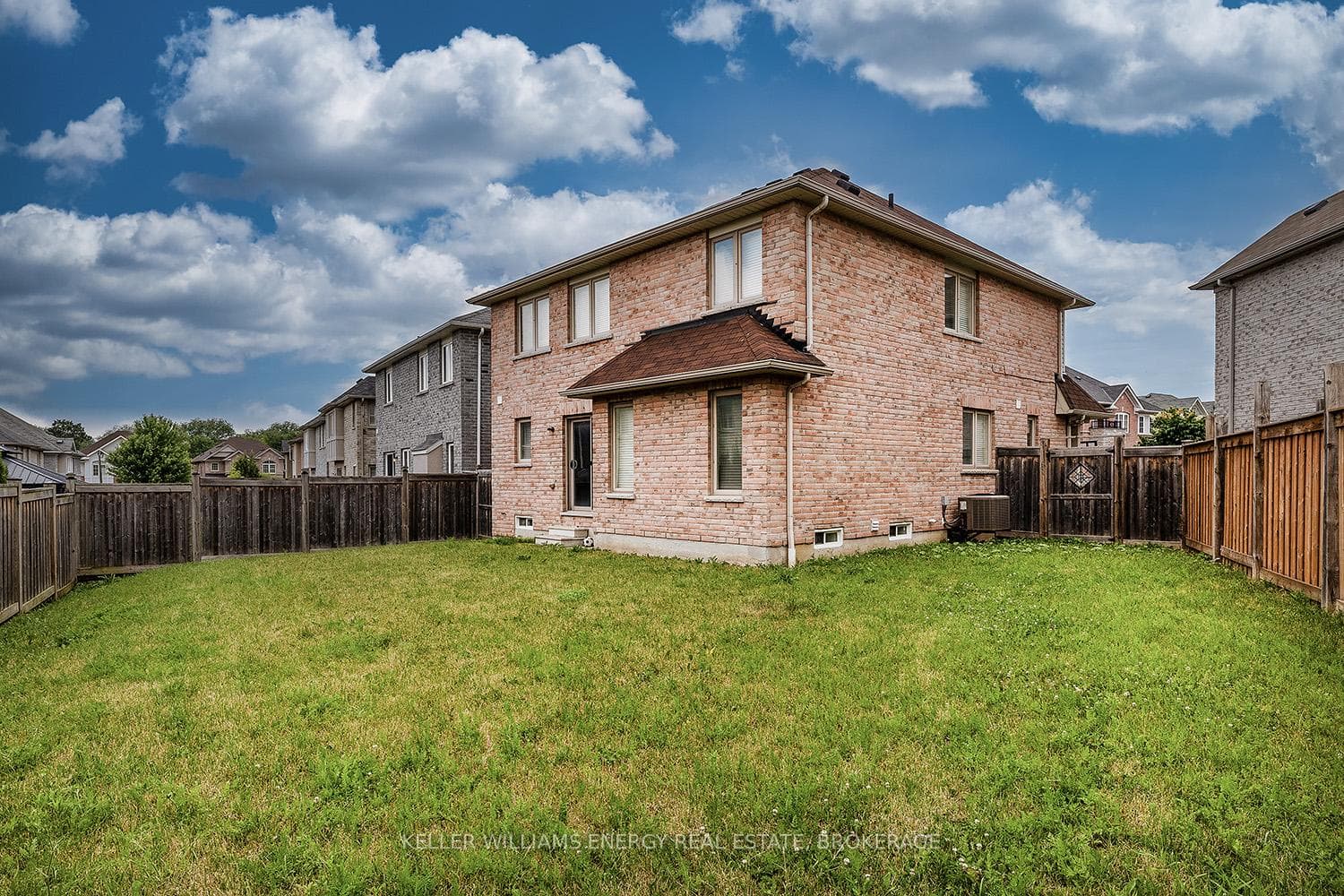 Fenced in yard