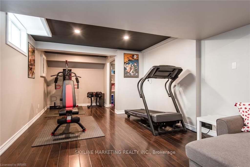 Old listing photo (Basement rec room)