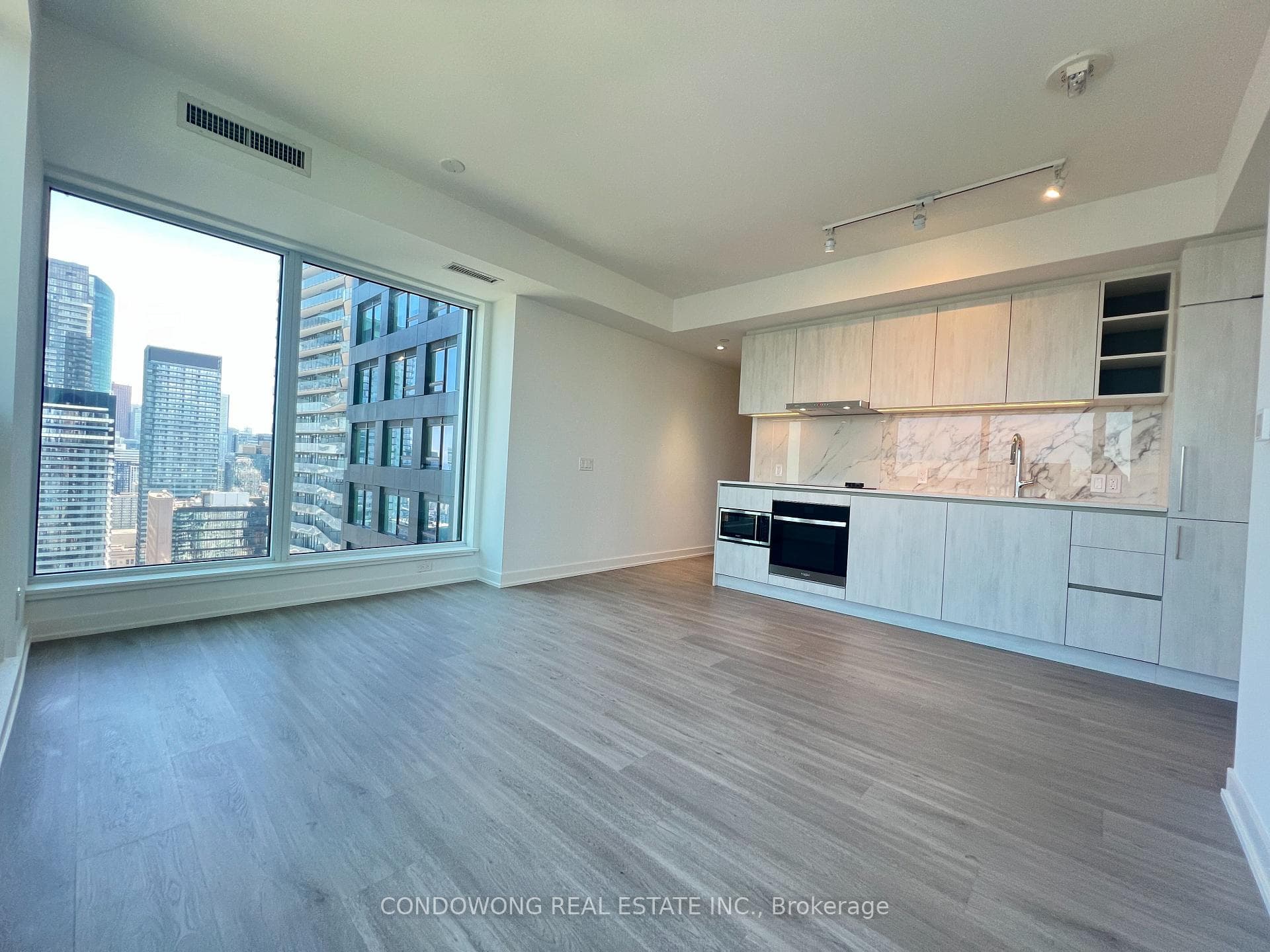 The whole unit is very bright and spacious
