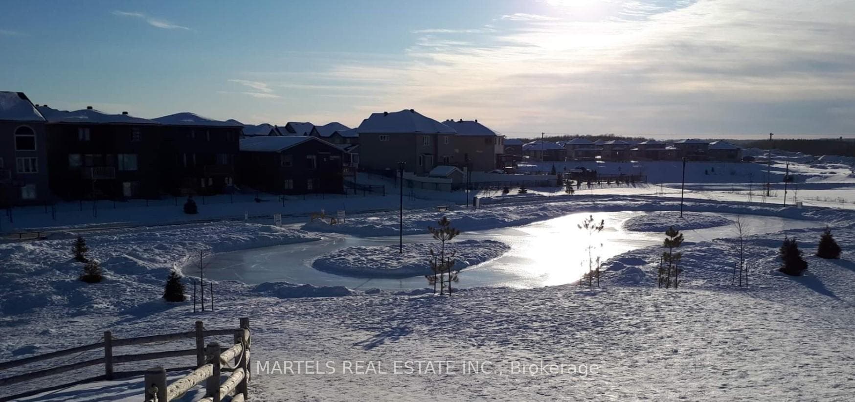 Alain Potvin park with pond & walking trails
