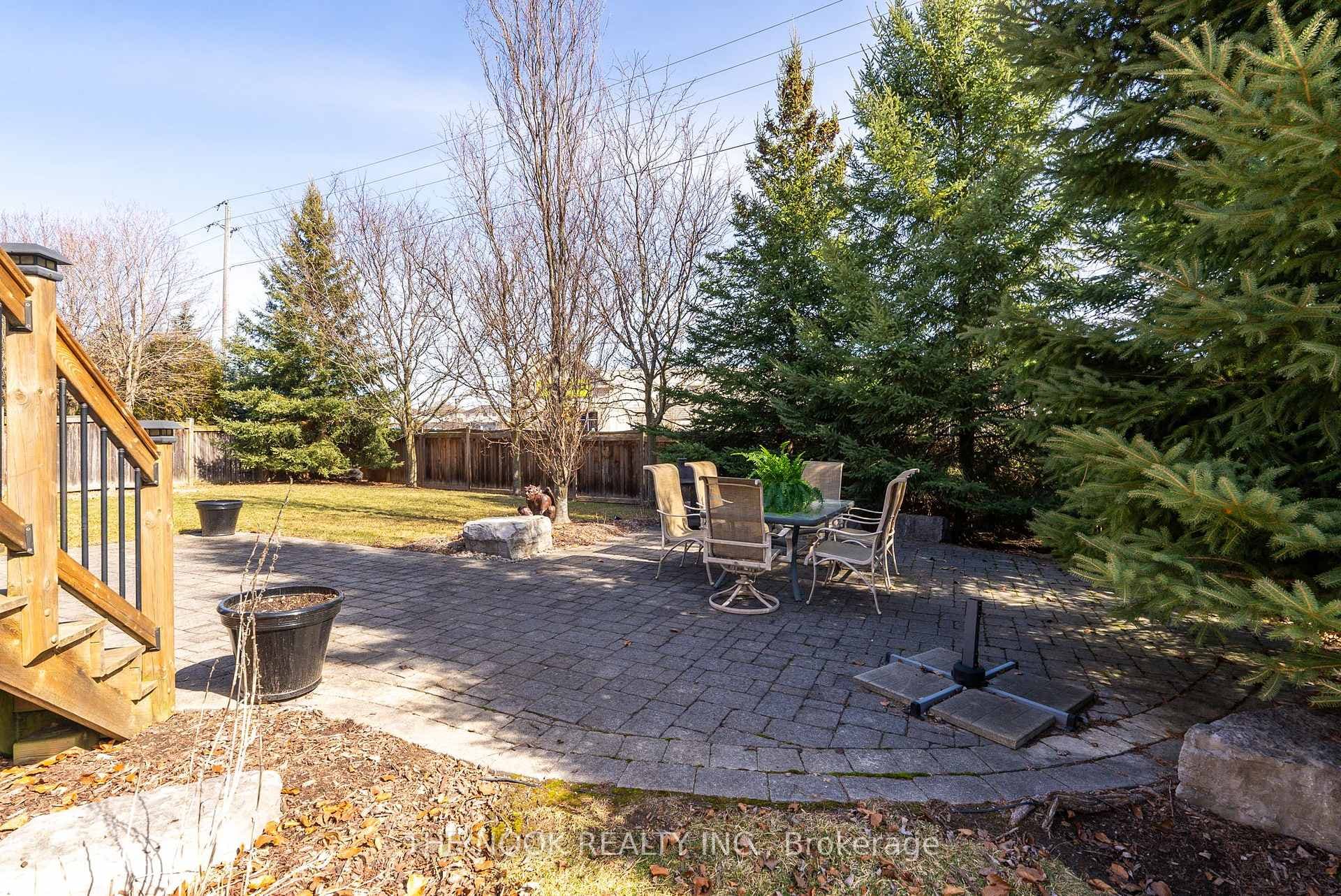 Professionally landscaped Backyard - Amazing Trees