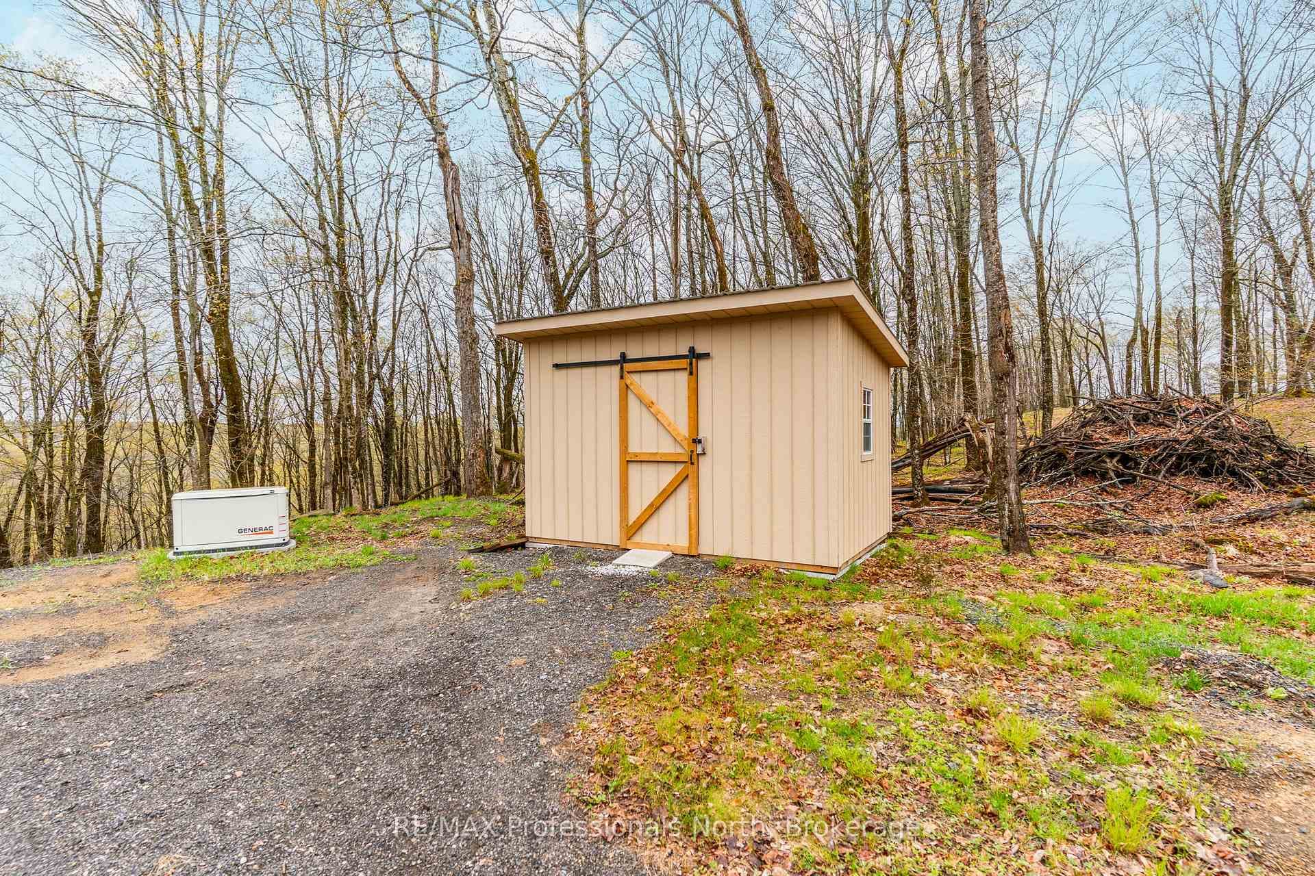 Additional storage shed