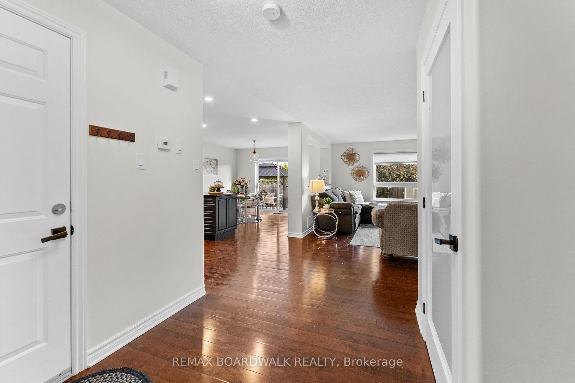 Open concept main floor-garage left-basement right