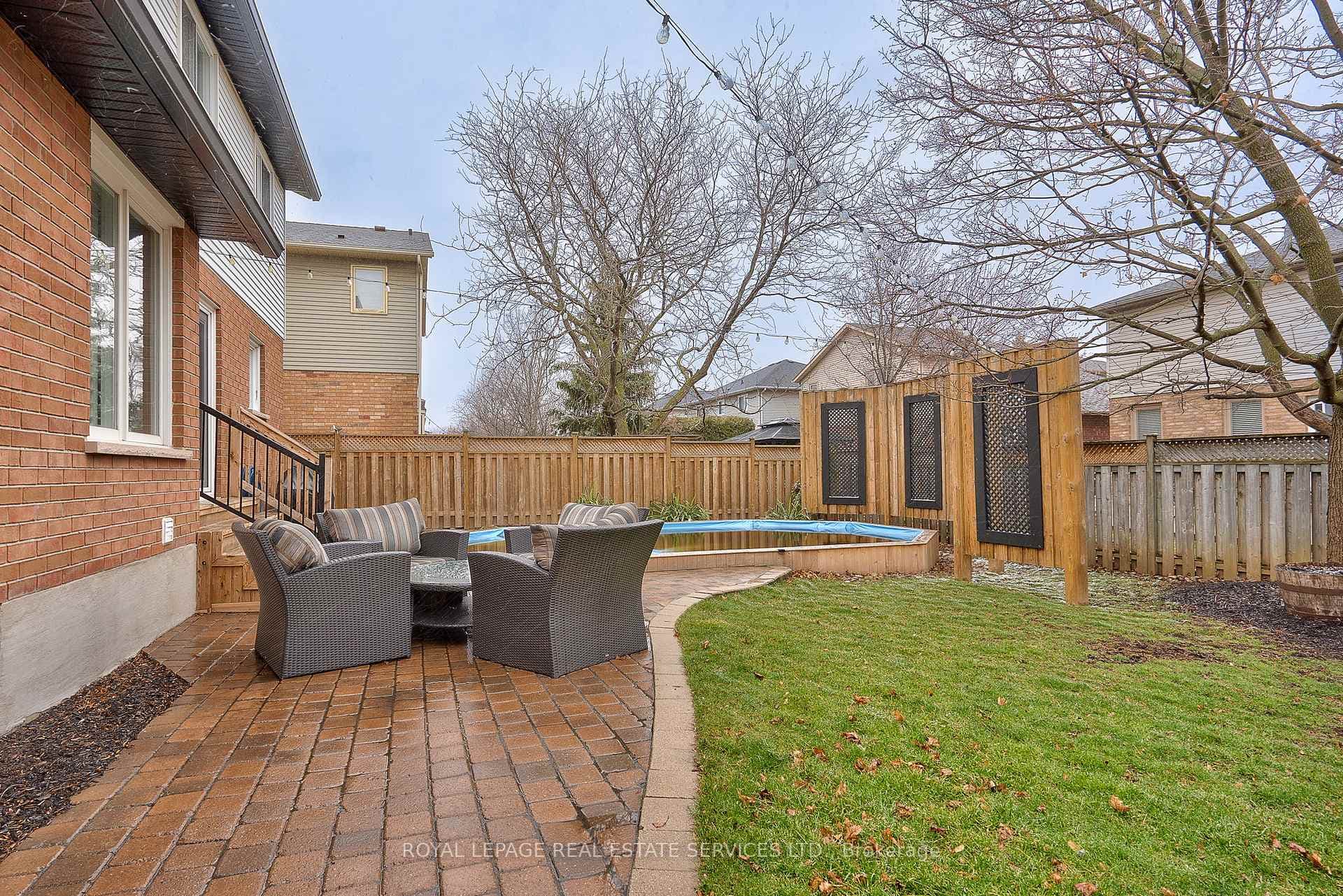 Stone Patio and On-Ground Gas Heated Pool