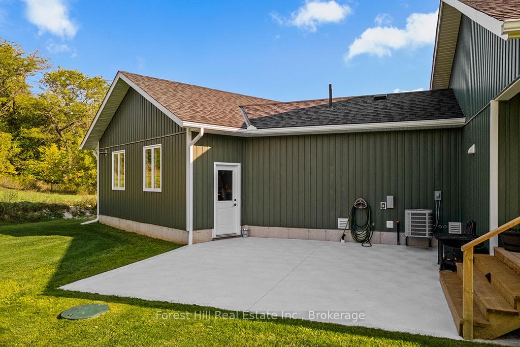 Rear patio area ideal for outdoor gatherings