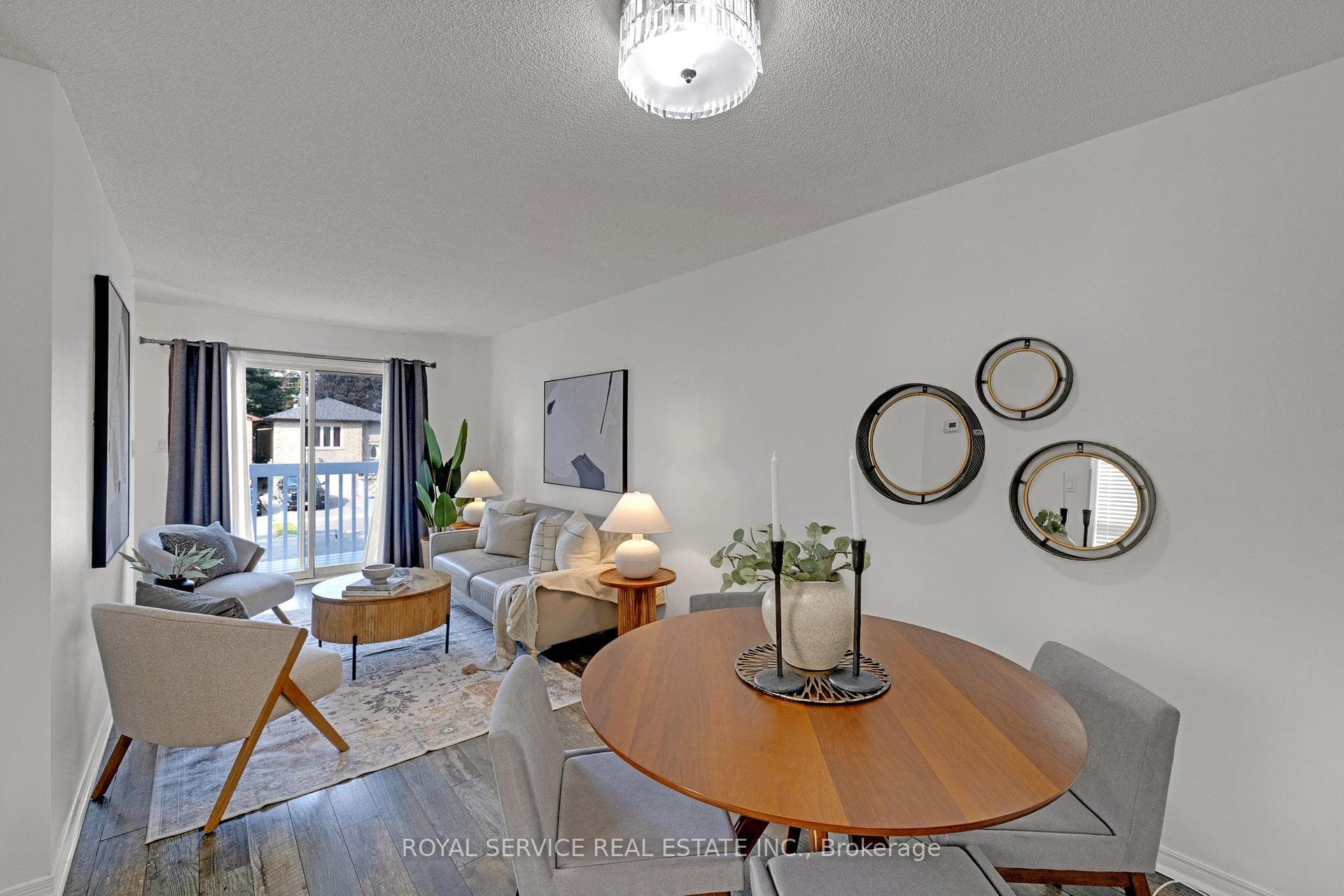 Living Room & Dining Room