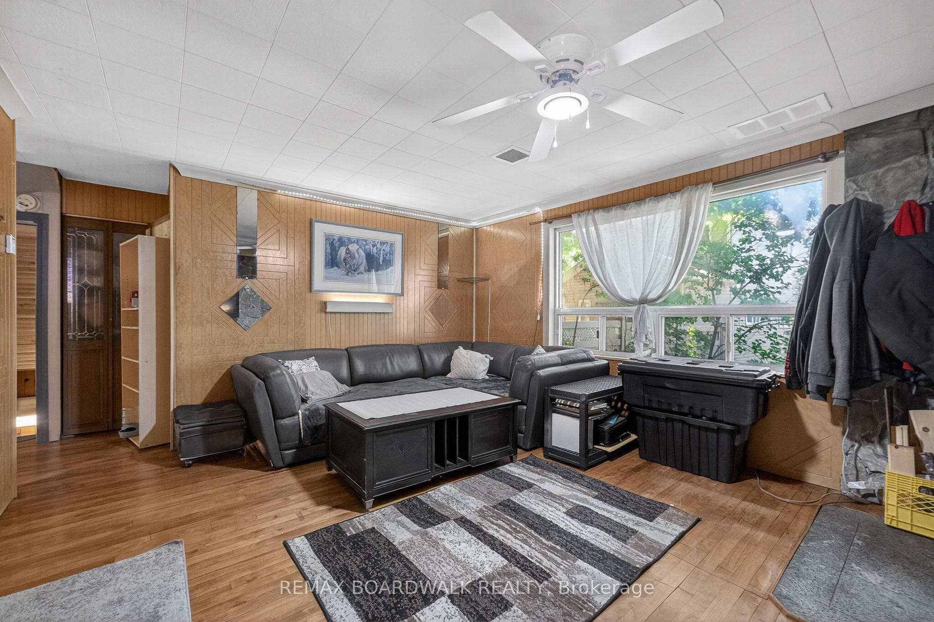 Living Room w/Large Windows