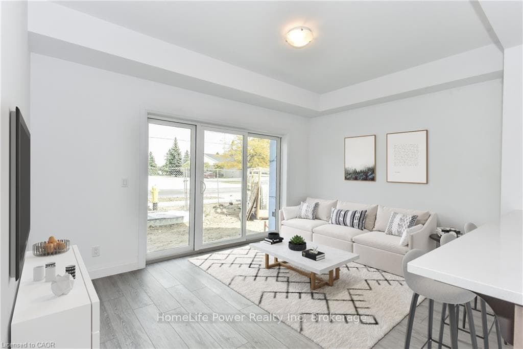 Open Concept Living room (Virtually Staged)
