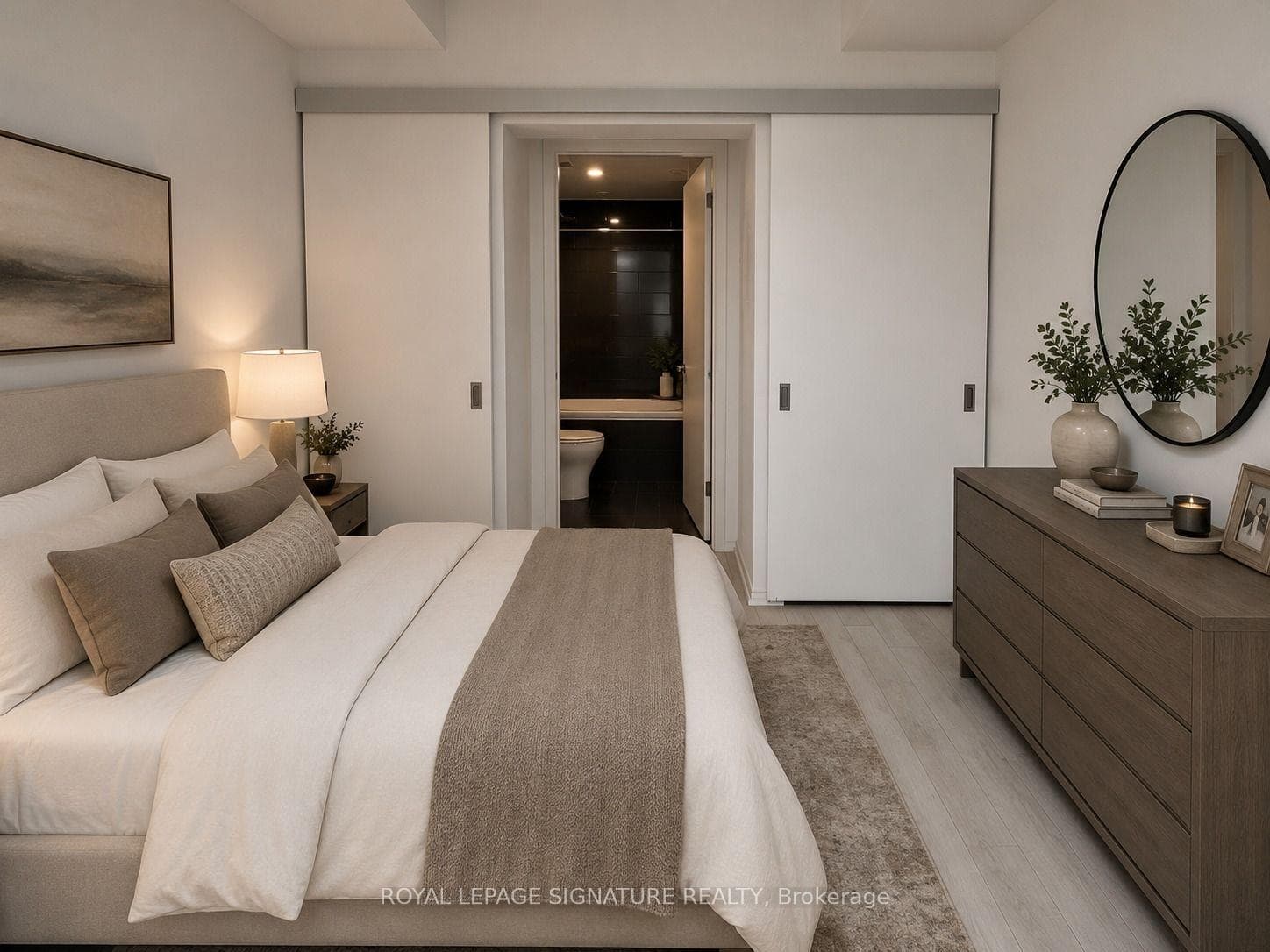 master bedroom his and hers closet