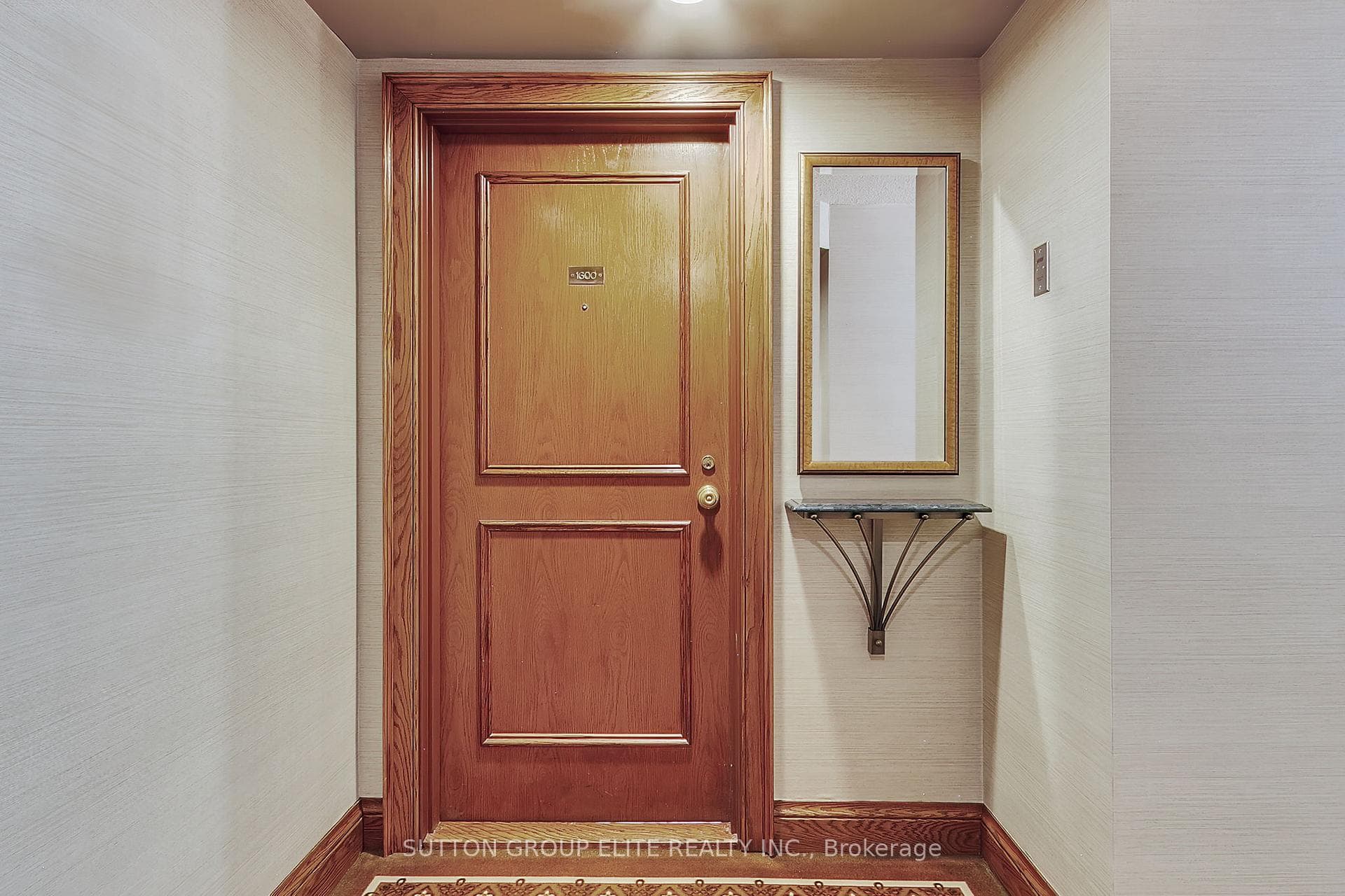 Entrance Door to 1600