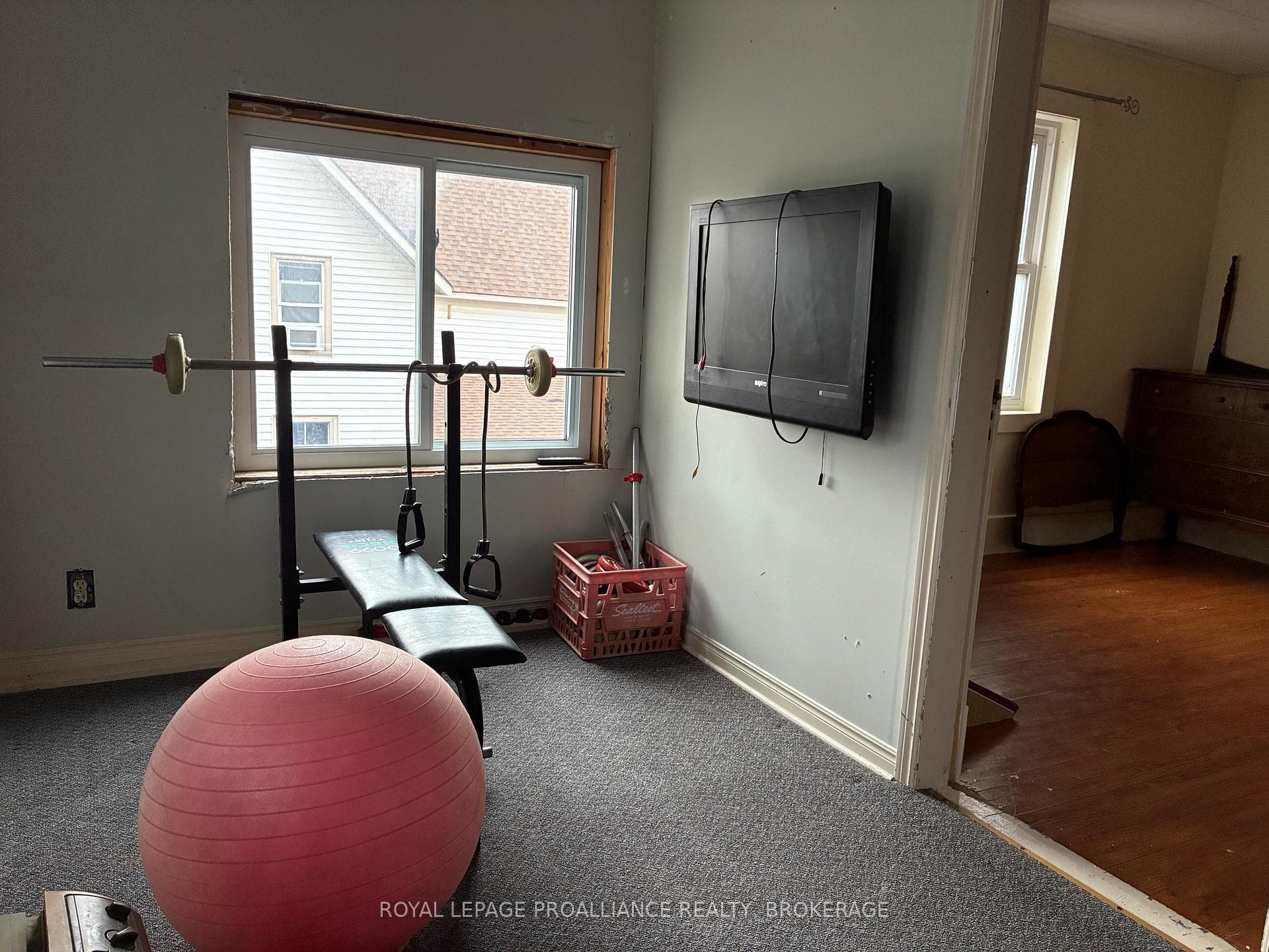 craft room, office, exercise, sewing room