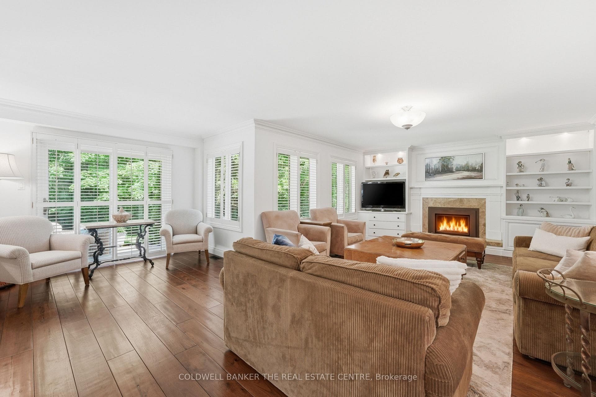 Family room Large Windows