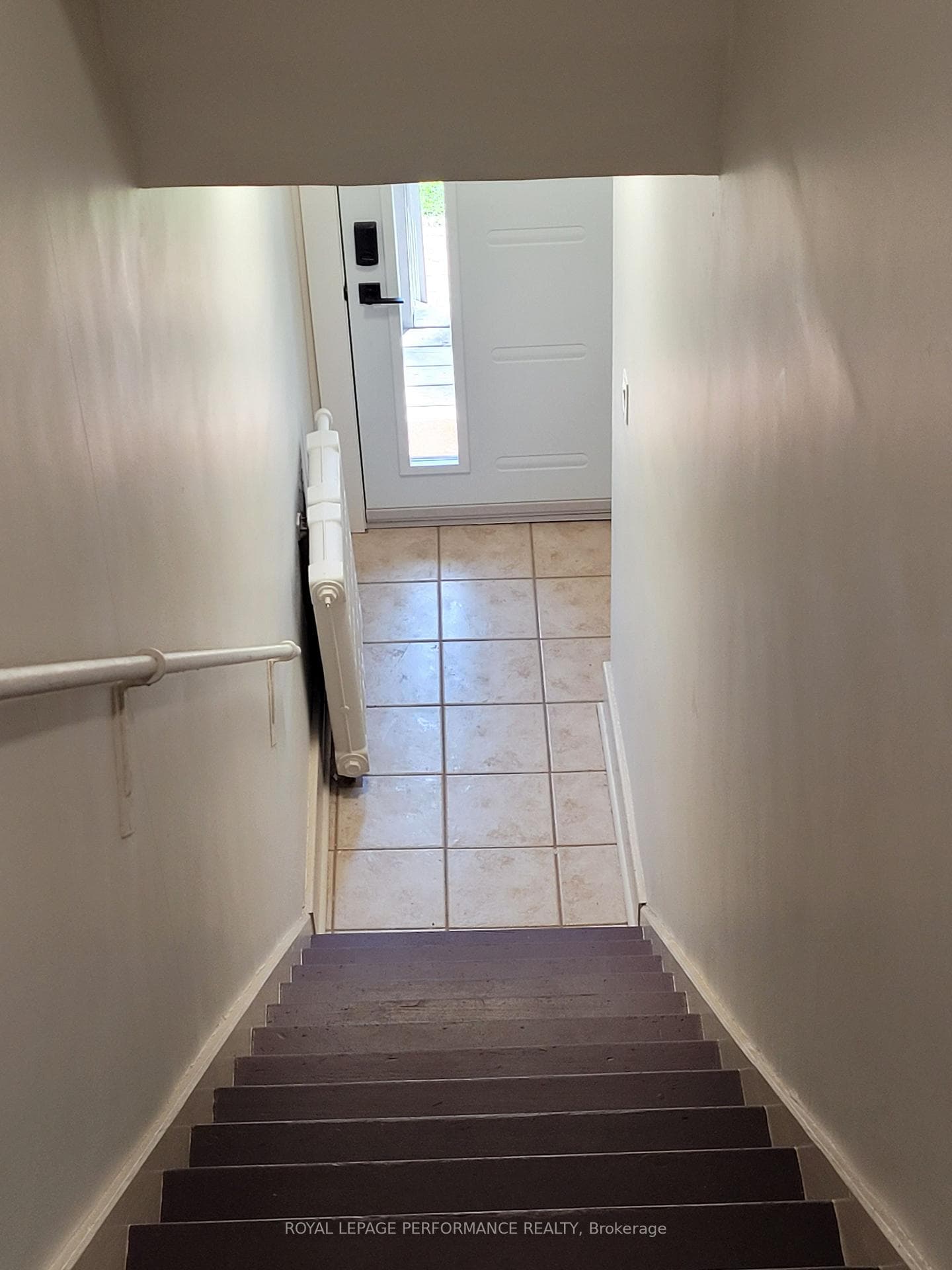 Downstairs to main entry door