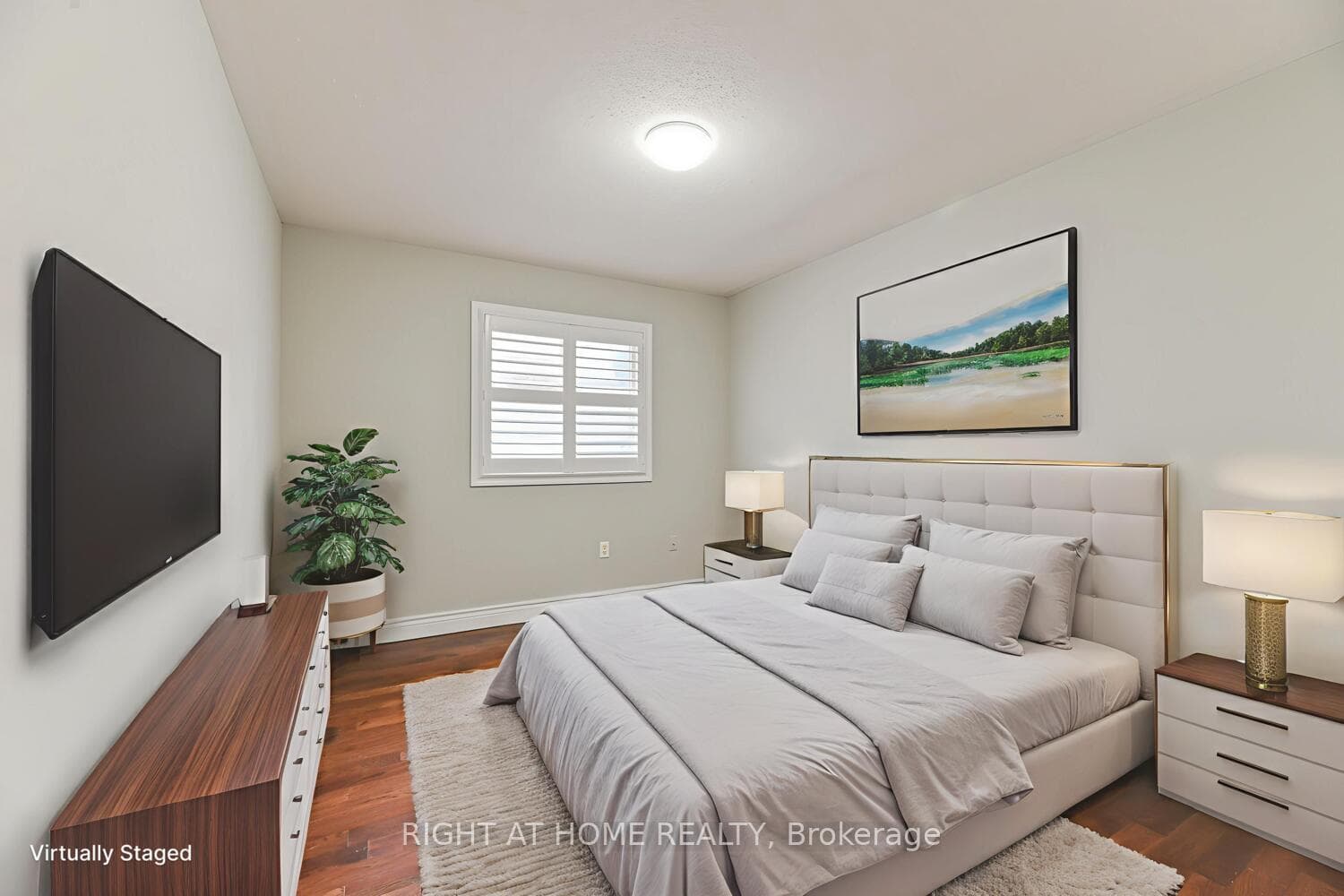5th Bedroom Virtually Staged