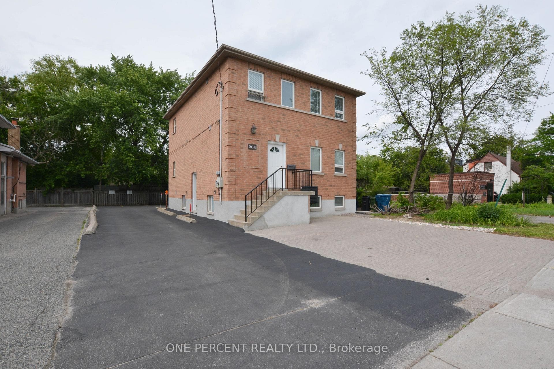3 Parking spaces in front of the property
