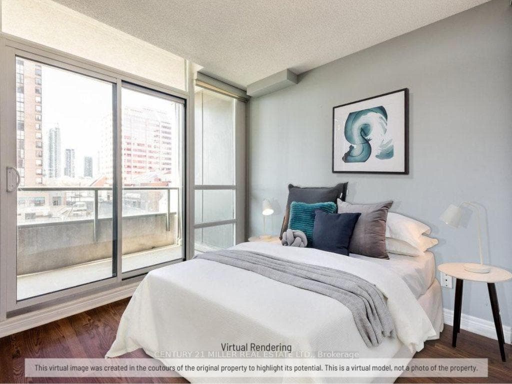Secondary Bedroom - Virtually Staged