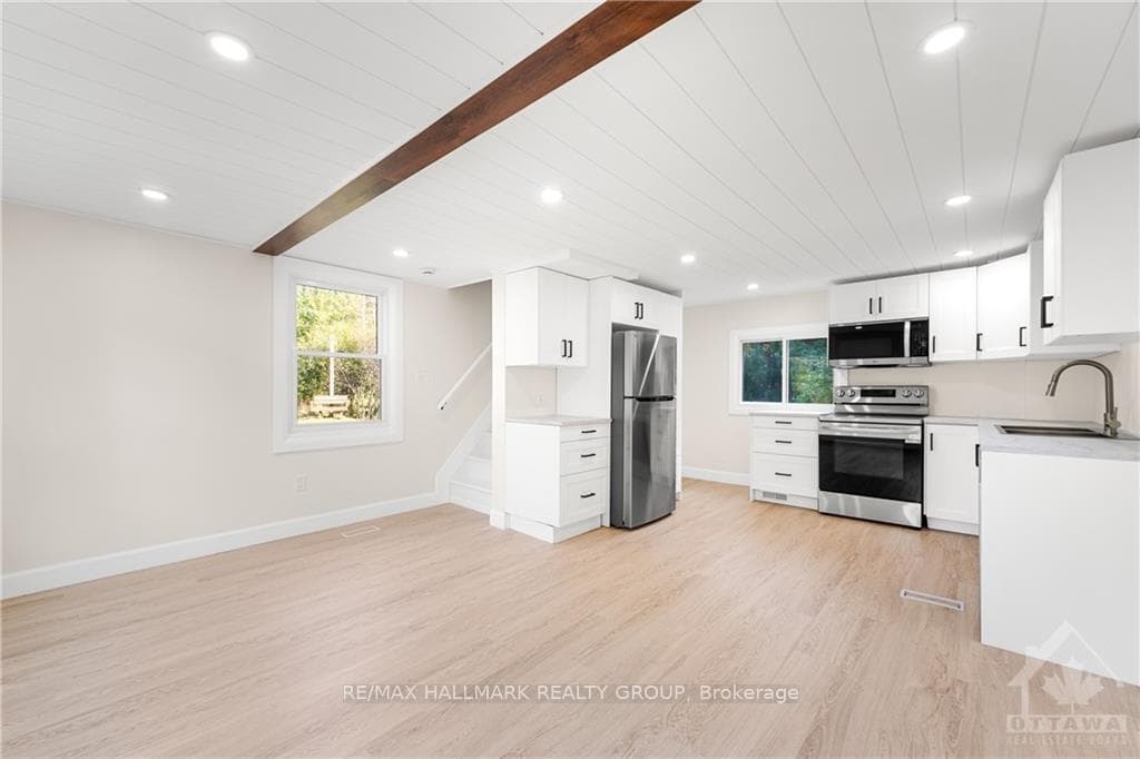 Open Concept Dining/Living and Kitchen