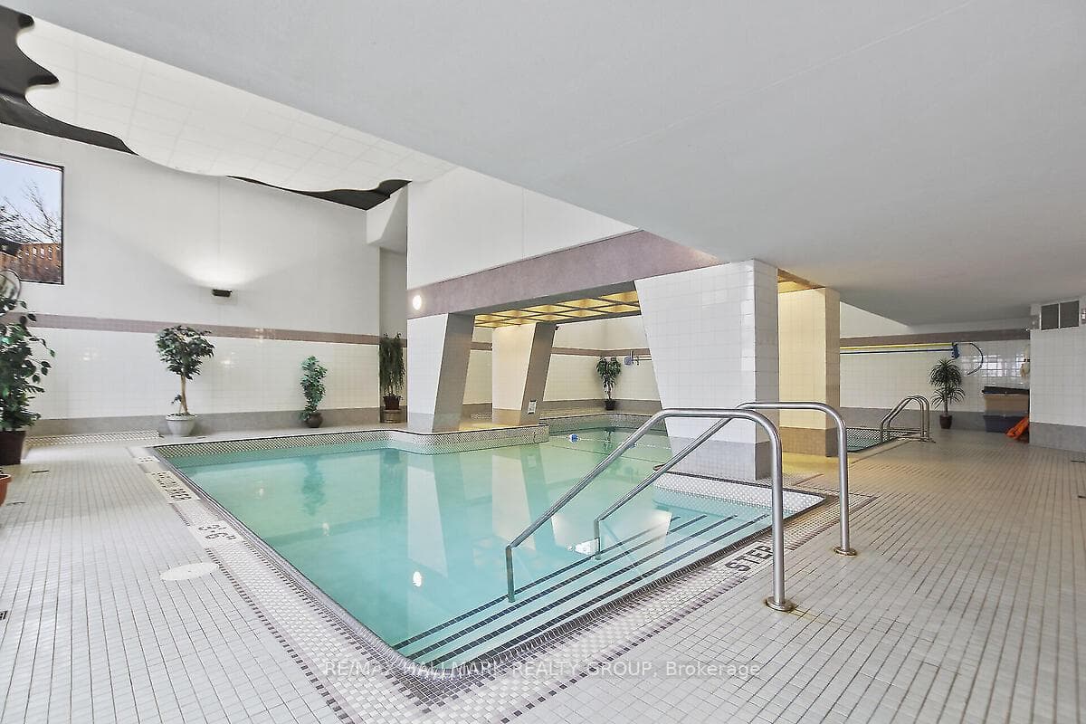 Indoor heated saltwater pool