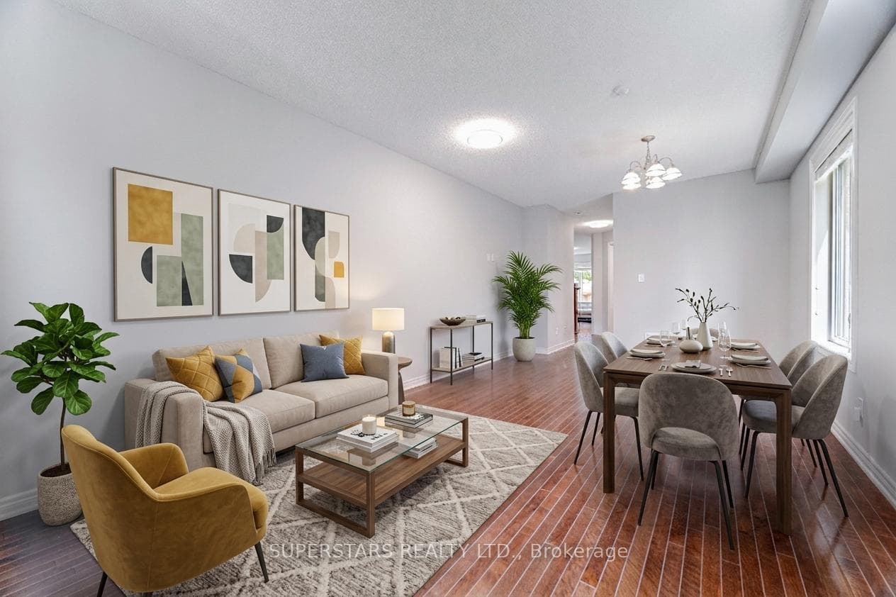 Living and Dinning - virtual staged