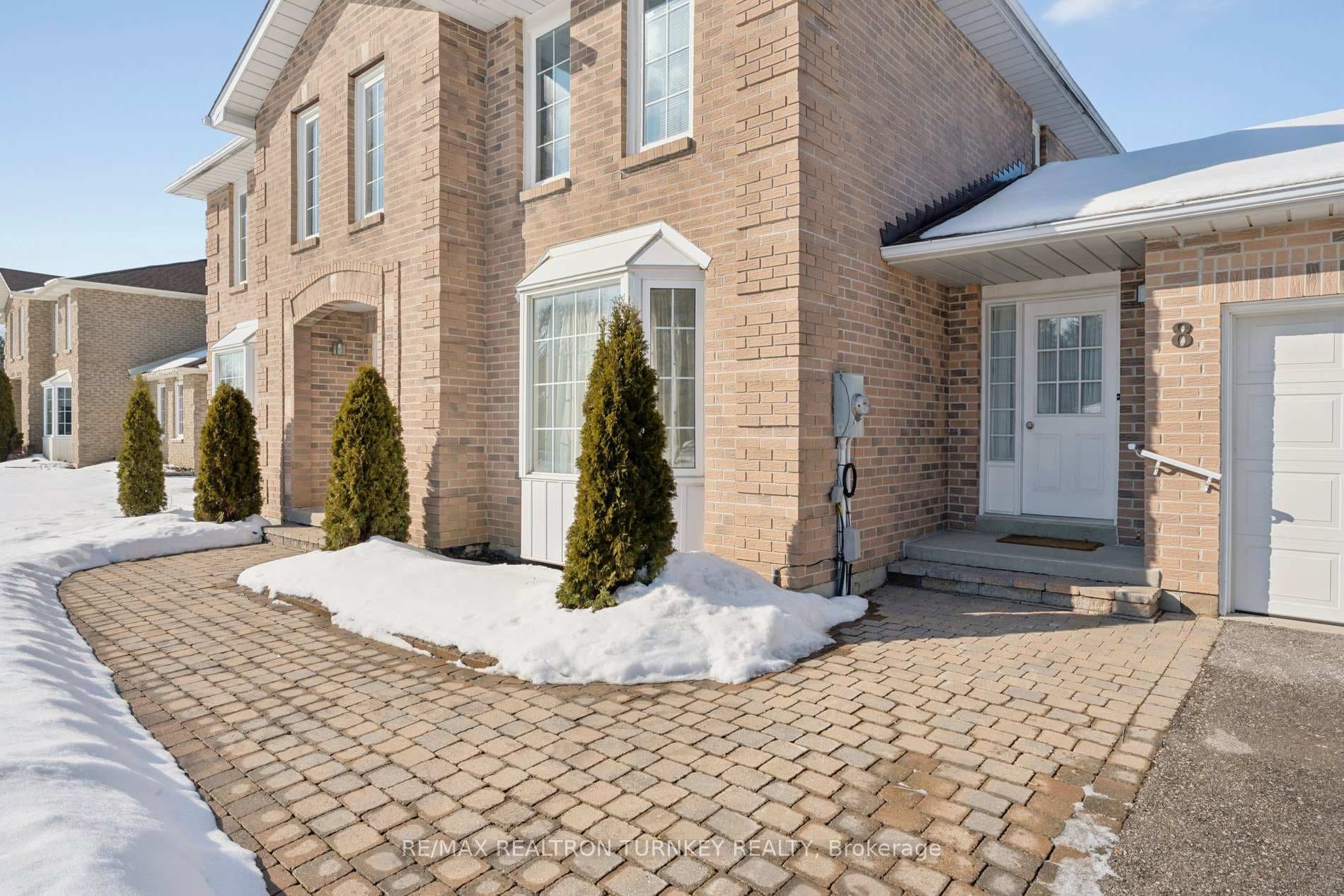 Interlocking Stone Front Entrance