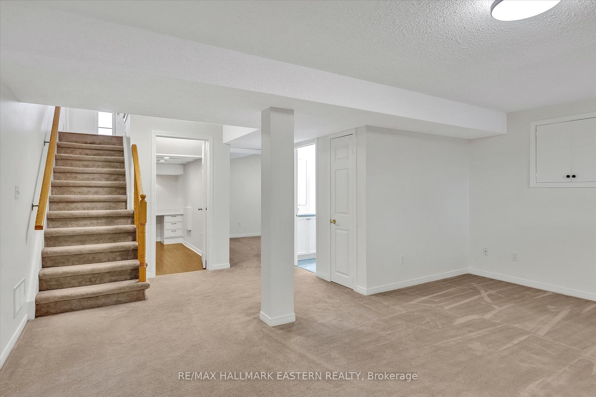 Direct walkup from basement to front foyer.