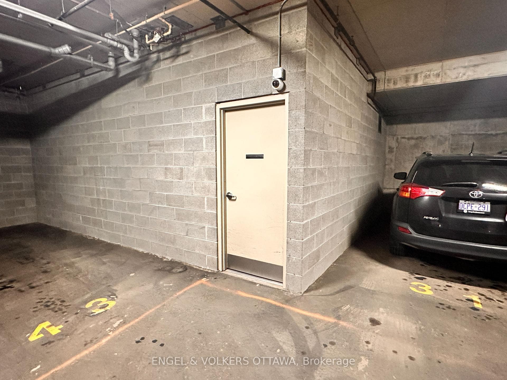 All parts of the building are secured and well lit