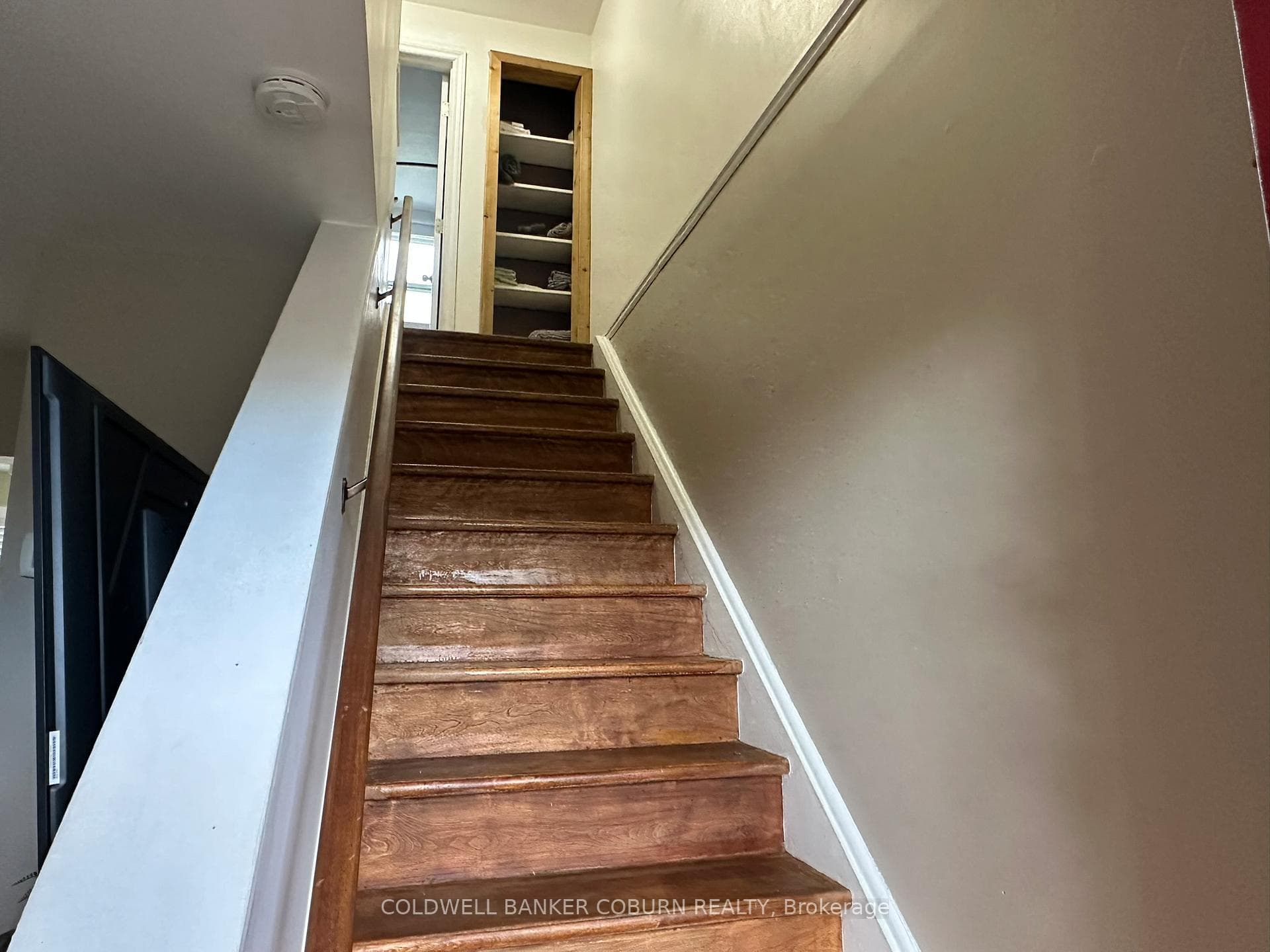Stairs to second floor