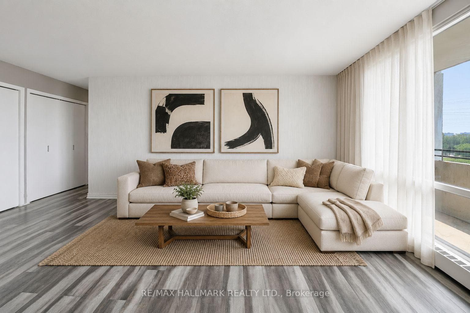 Spacious Living Room Area