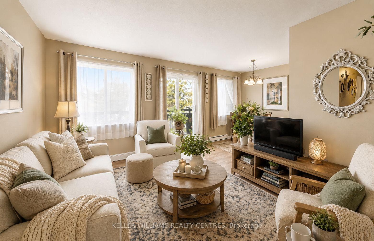 Living Room - Virtually Staged