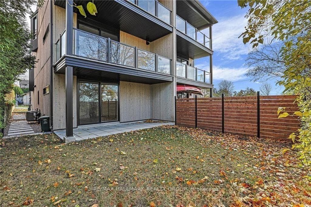 Lower level - patio & fenced garden