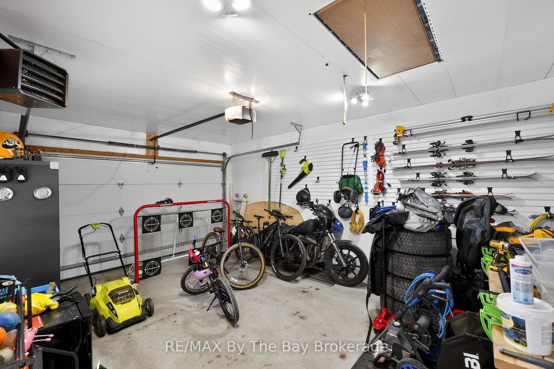 Detached Heated Garage + Additional Storage