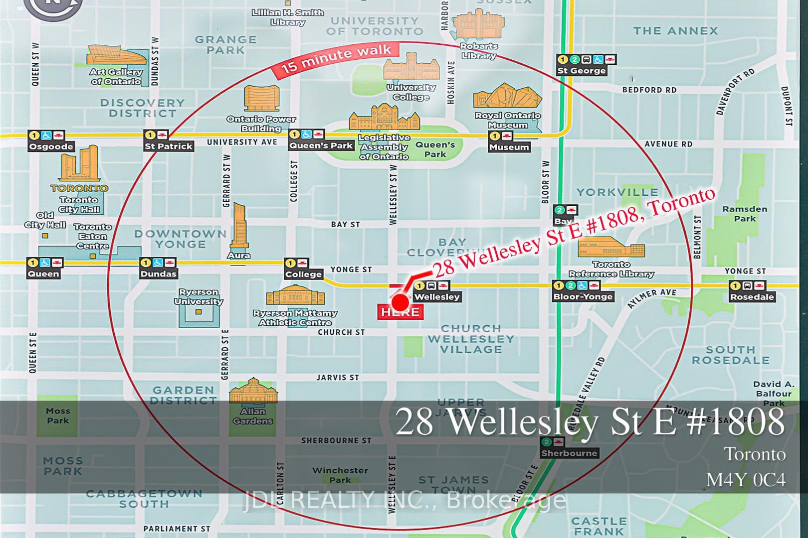 28 Wellesley Street Unit 1808 photo 33