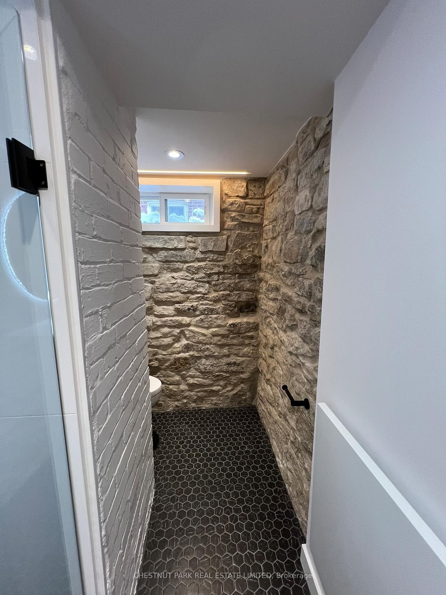 Window inside WC area.