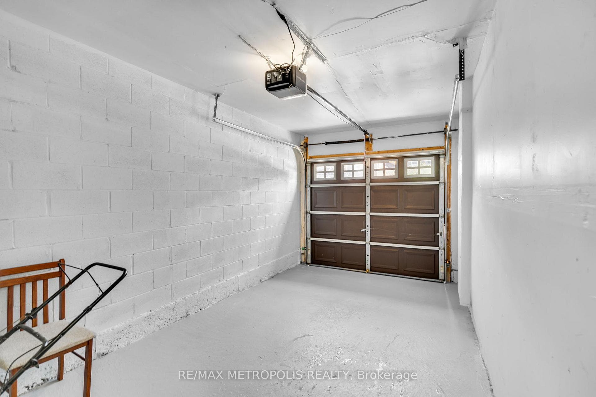 Garage with Automated Door Opener