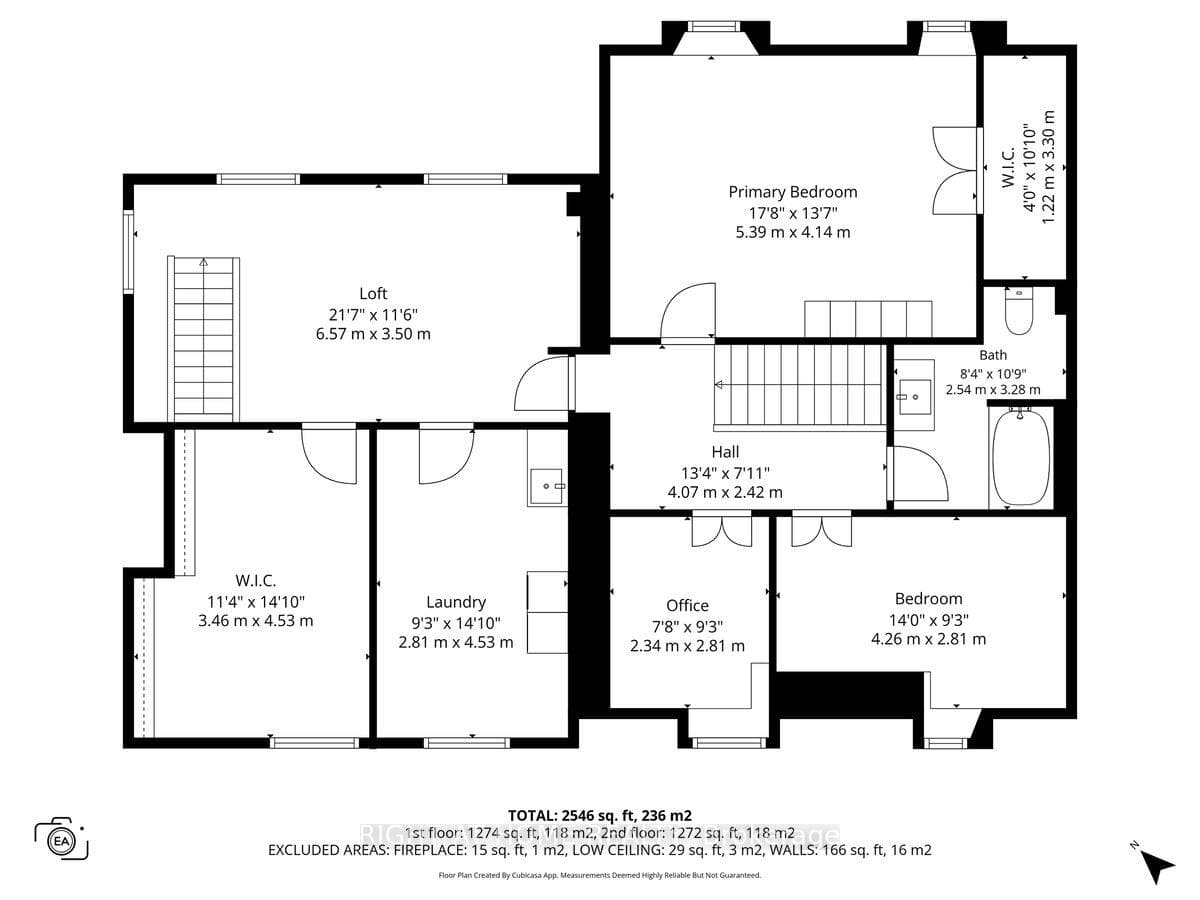 FLOOR PLAN SECOND LEVEL