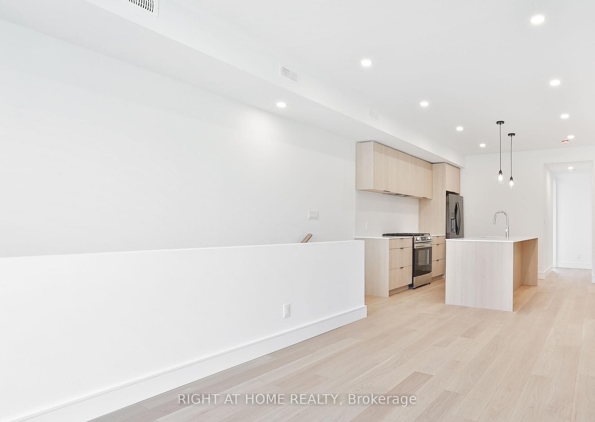 Hardwood Flooring And Potlights In All Rooms