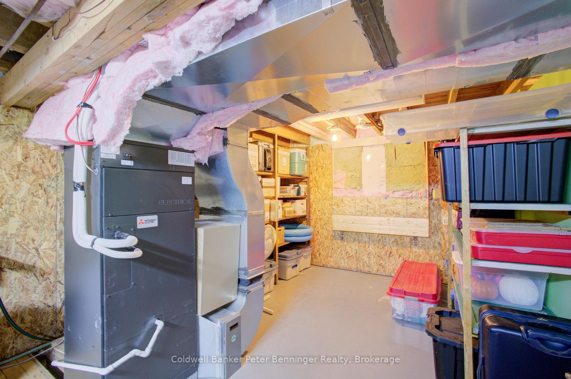 Another view of L-shaped utility room.