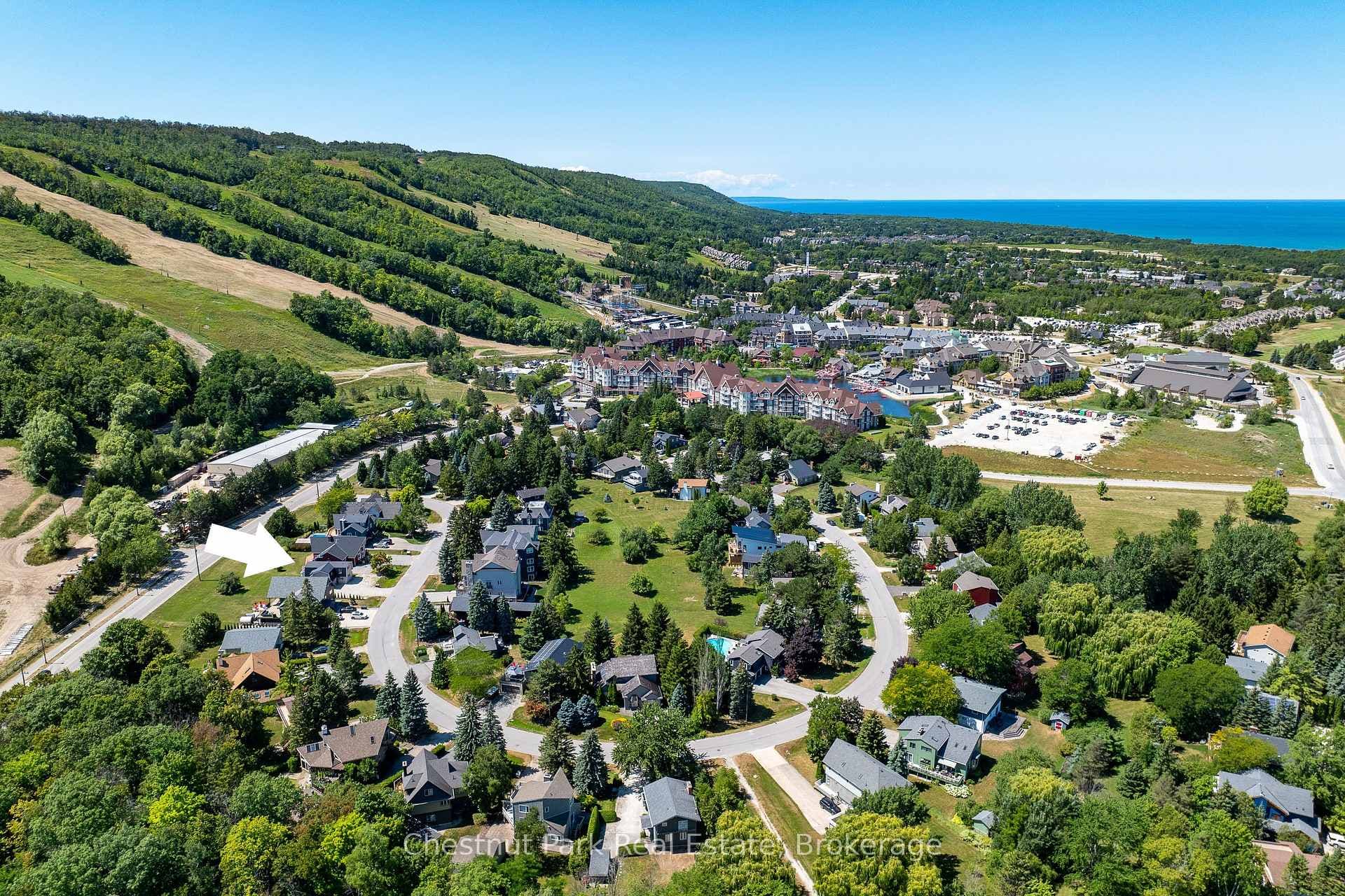 Walk to all the amenities at the Village at Blue