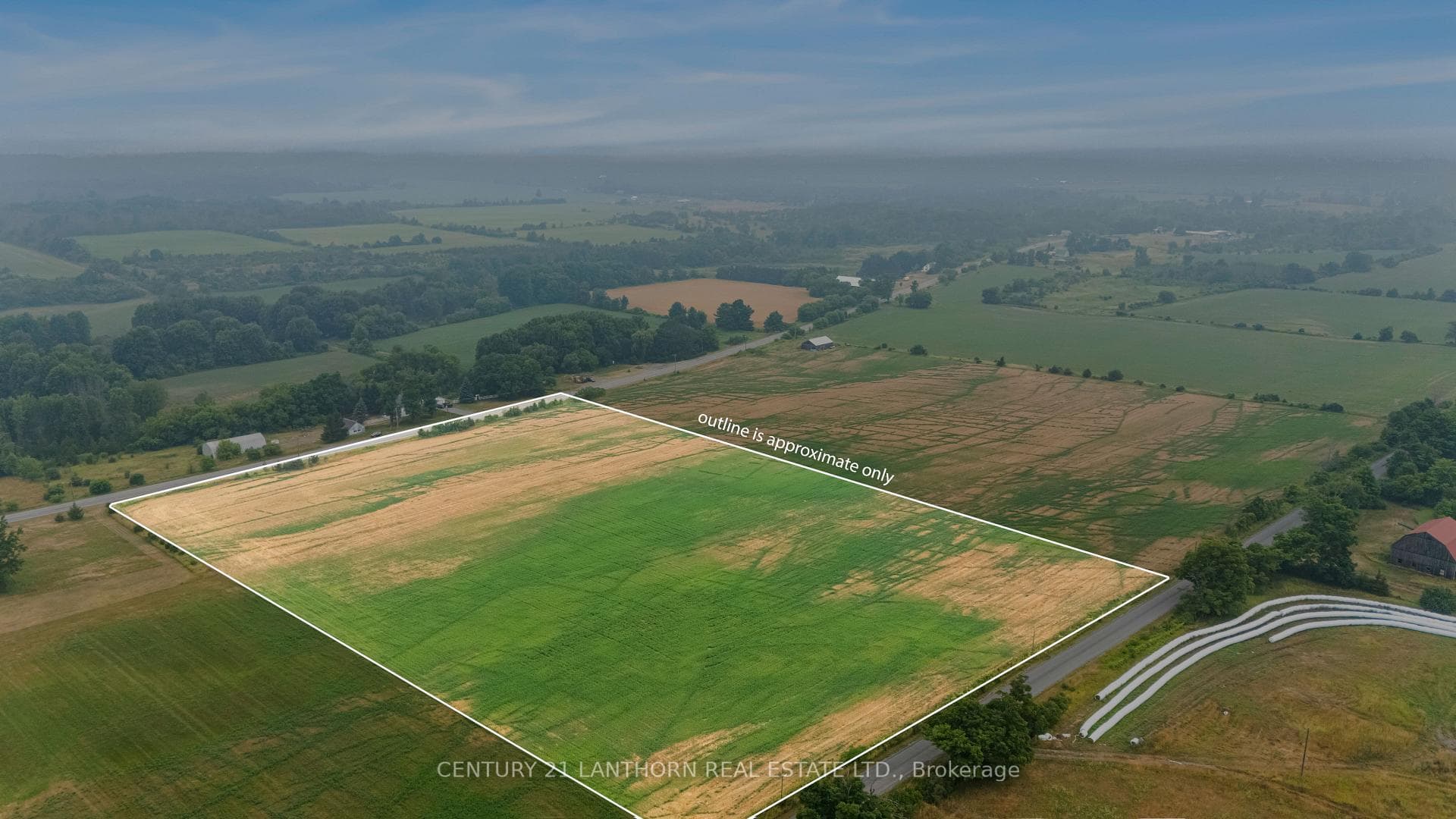12+ acre lot just west of the hamlet of Milford